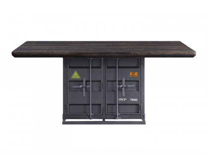 ACME Cargo Dining Table - Gunmetal