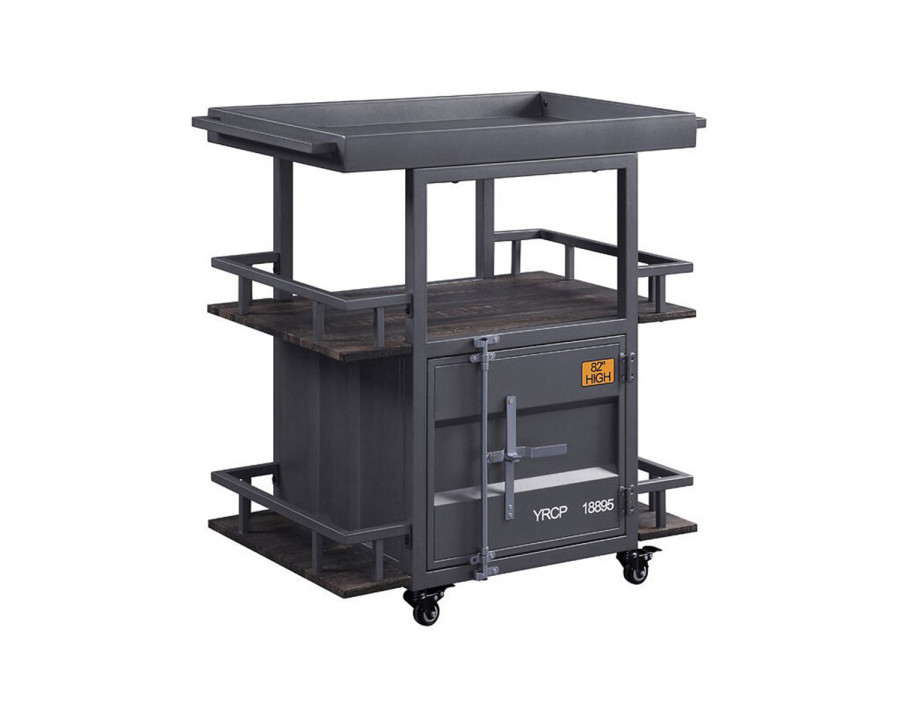 ACME Cargo Serving Cart - Gunmetal