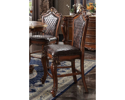 ACME - Picardy Counter Height Chair Set of 2