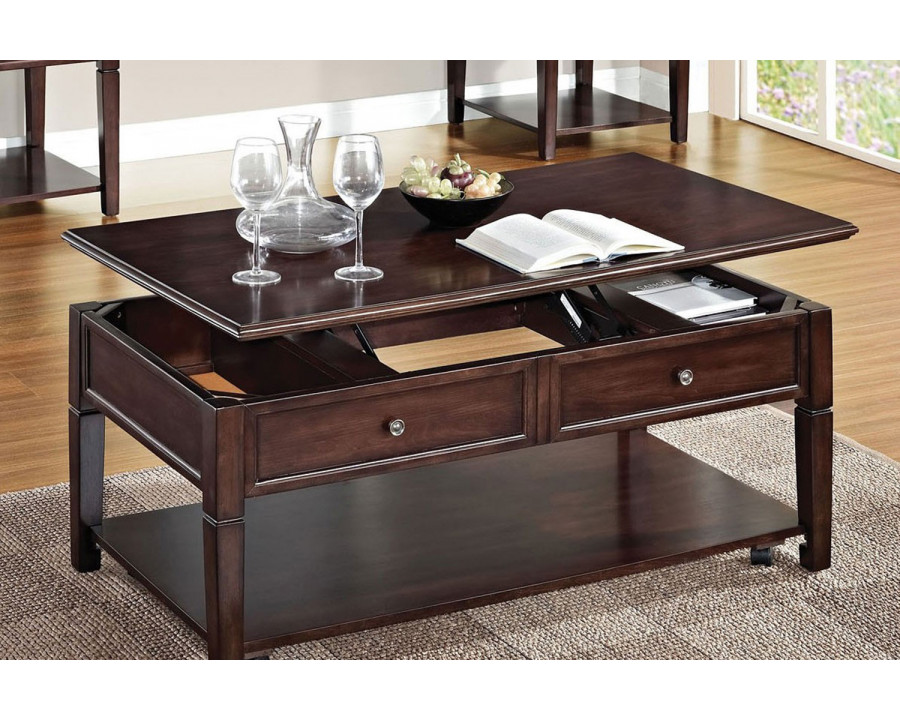 ACME - Malachi Coffee Table with Lift Top