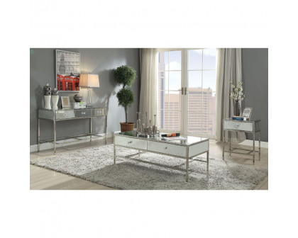 ACME - Weigela Coffee Table in Mirrored/Chrome