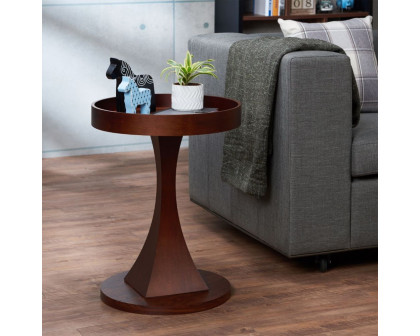 ACME - Dinnen End Table in Walnut