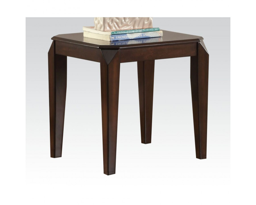 ACME - Docila End Table in Walnut