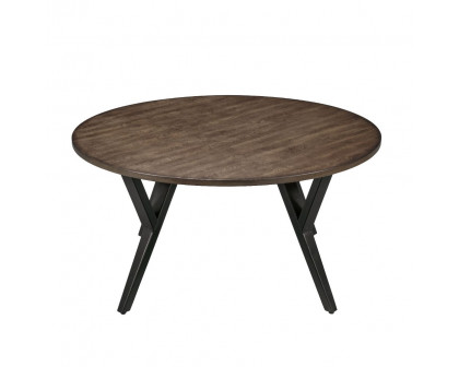 ACME - Scaevola Coffee Table in Oak/Black