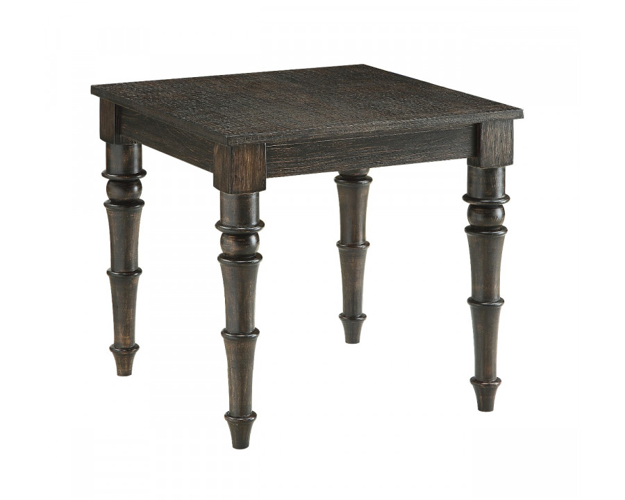 ACME - Kami End Table in Antique Black