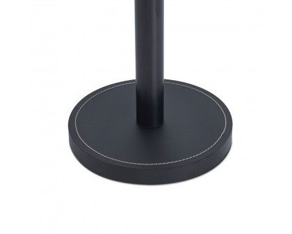 ACME - Boli End Table in Black/Map Glass