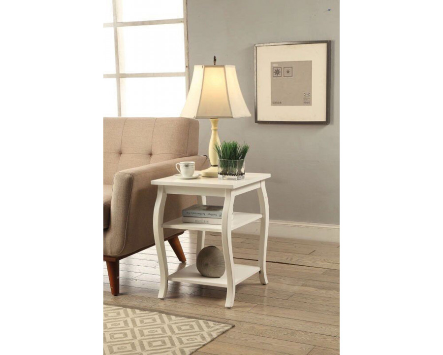 ACME Becci End Table - White