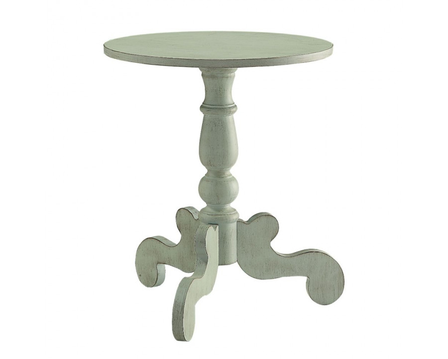 ACME - Freida End Table in Antique Green