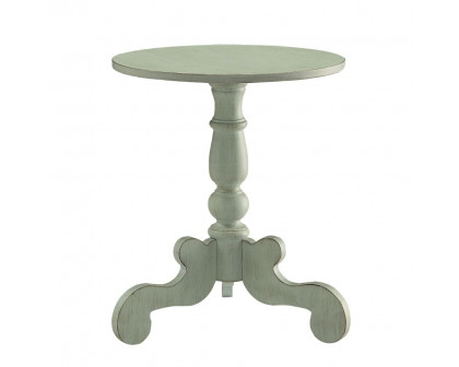 ACME - Freida End Table in Antique Green