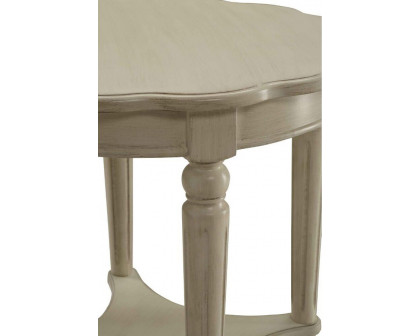 ACME Fordon End Table - Antique White