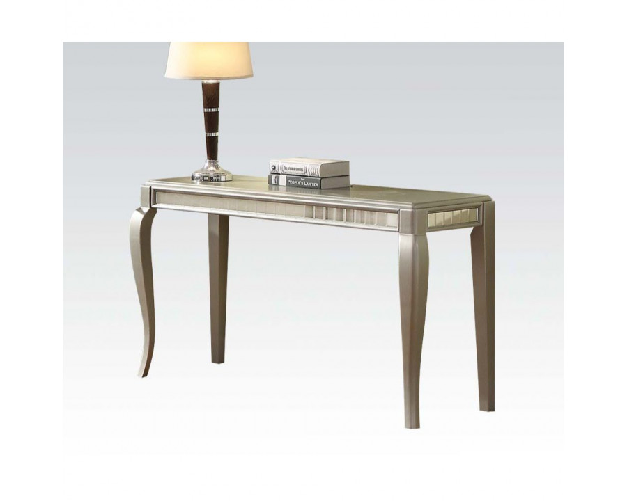 ACME - Francesca Sofa Table in Champagne