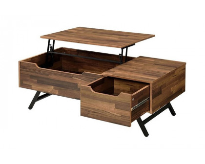 ACME Throm Coffee Table with Lift Top - Walnut