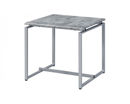 ACME Jurgen 3-Piece Occasional Table Set - Silver