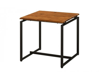 ACME Jurgen 3-Piece Occasional Table Set - Oak/Black