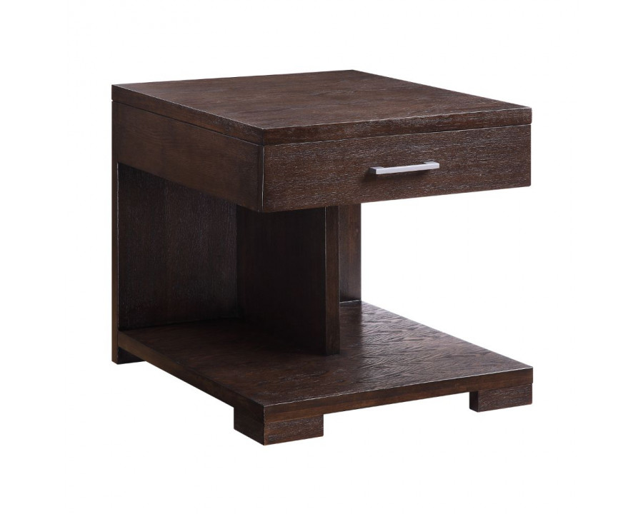 ACME - Niamey End Table in Walnut