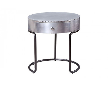 ACME - Brancaster End Table in Aluminum (84882)