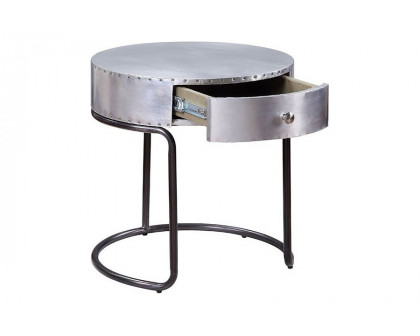 ACME - Brancaster End Table in Aluminum (84882)