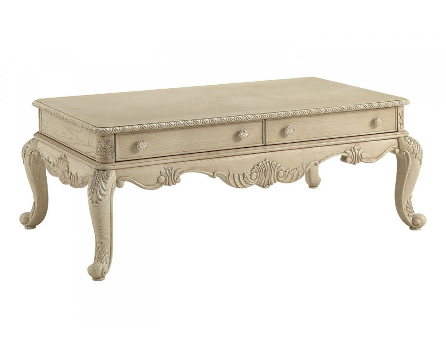 ACME Ragenardus Coffee Table - Antique White