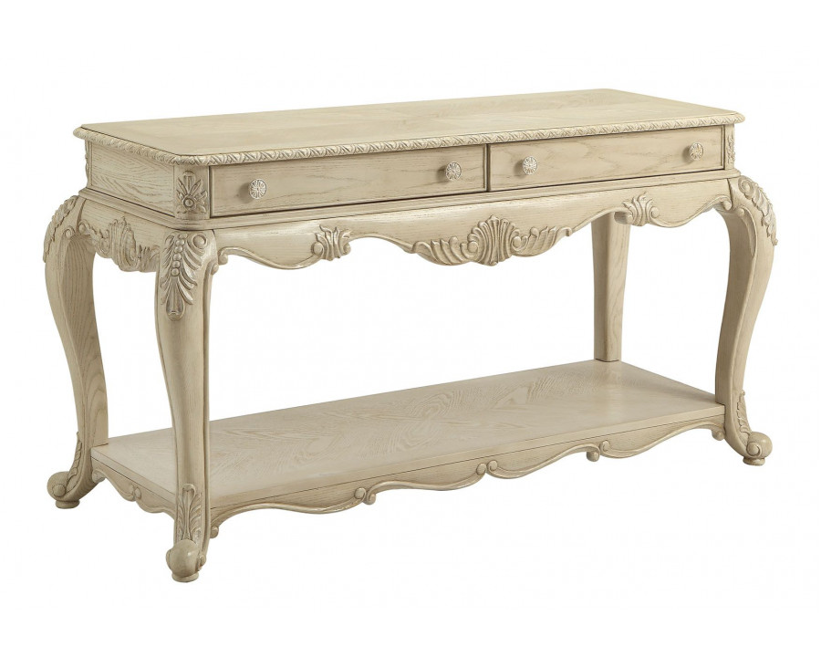 ACME - Ragenardus Sofa Table in Antique White