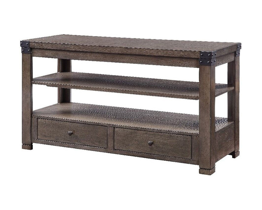 ACME - Melville Sofa Table in Ash Gray