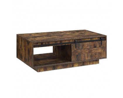 ACME - Bellarosa Coffee Table (Same Lv01442) in Rustic Oak