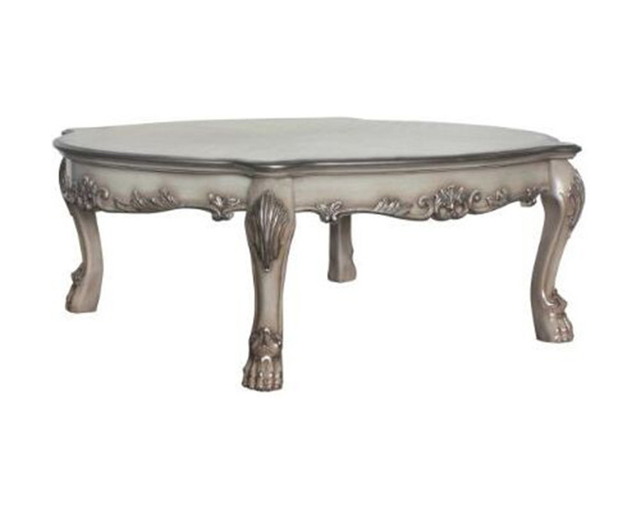 ACME - Dresden Coffee Table in Vintage Bone White (88170)