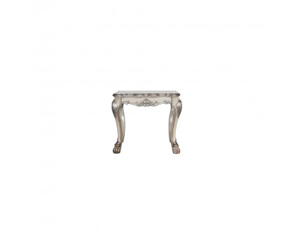 ACME Dresden End Table - Vintage Bone White