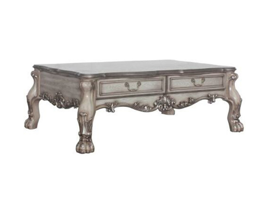 ACME Dresden Coffee Table - Vintage Bone White (88175)