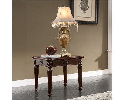 ACME - Chateau De Ville End Table in Espresso