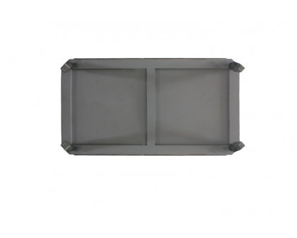 ACME - House Beatrice Coffee Table in Charcoal/Light Gray