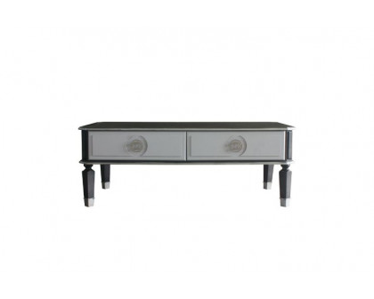 ACME - House Beatrice Coffee Table in Charcoal/Light Gray