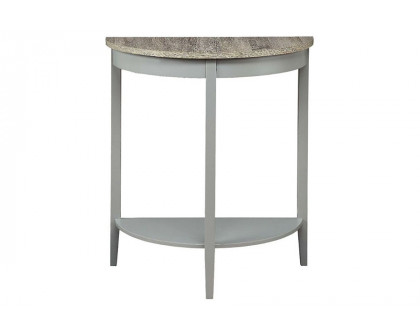 ACME Justino Console Table - Gray Oak and Gray