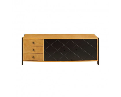 ACME - Honna TV Stand in Natural/Black