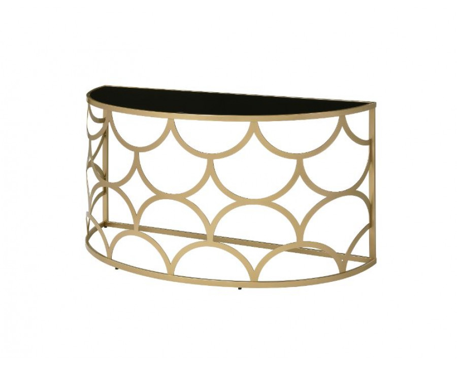 ACME - Altus Console Table in Gold