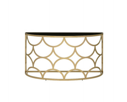 ACME - Altus Console Table in Gold