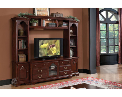 ACME - Hercules TV Stand in Cherry