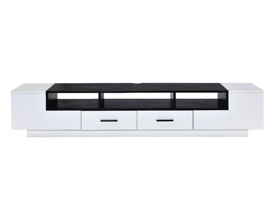 ACME - Armour TV Stand in White/Black