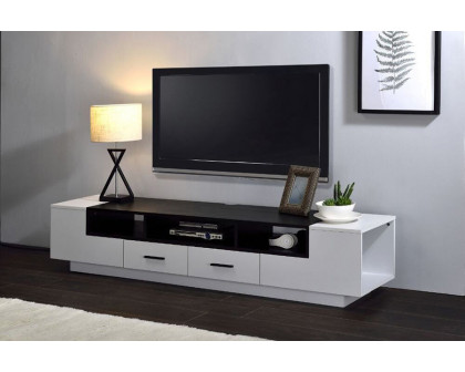 ACME - Armour TV Stand in White/Black