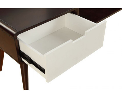 ACME - Christa TV Stand in Espresso/White