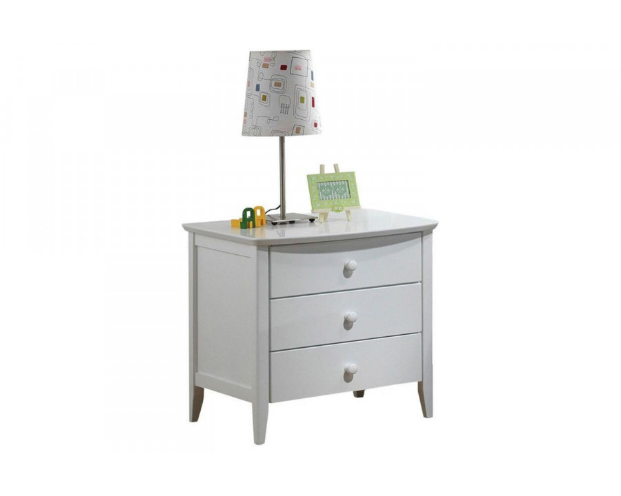 ACME - San Marino Nightstand in White