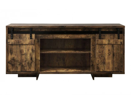 ACME Bellarosa TV Stand - Rustic Oak (91610)