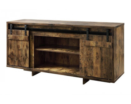 ACME Bellarosa TV Stand - Rustic Oak (91610)