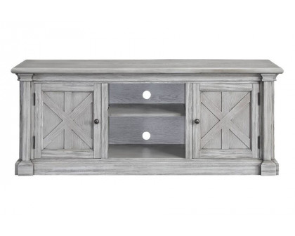 ACME - Lucinda TV Stand in Gray Oak