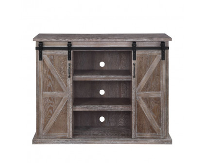 ACME - Orabella TV Stand in Rustic Natural