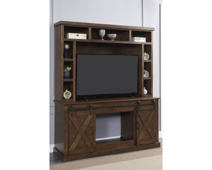 ACME - Aksel Entertainment Center (Include 91617Fir) in Walnut