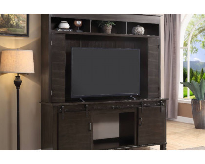 ACME - Apison Entertainment Center (Include 91617Fir) in Espresso