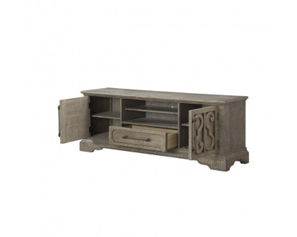 ACME - Artesia TV Stand in Salvaged Natural