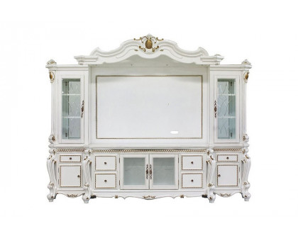 ACME Picardy Entertainment Center - Antique Pearl