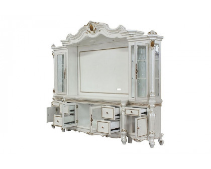 ACME Picardy Entertainment Center - Antique Pearl