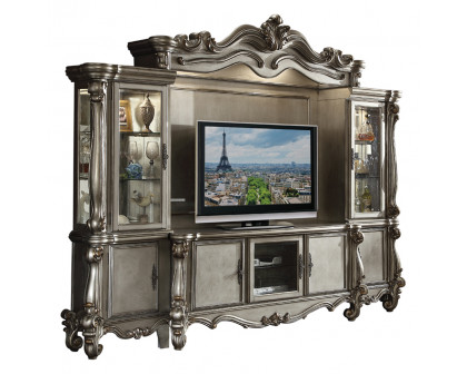 ACME Versailles Entertainment Center - Antique Platinum